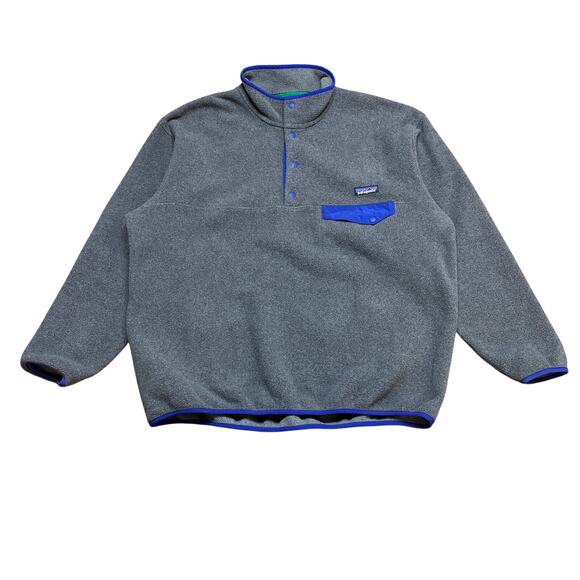 Patagonia Synchilla Snap T Fleece Pullover Jacket Men's Large Gorpcore - Picture 1 of 12